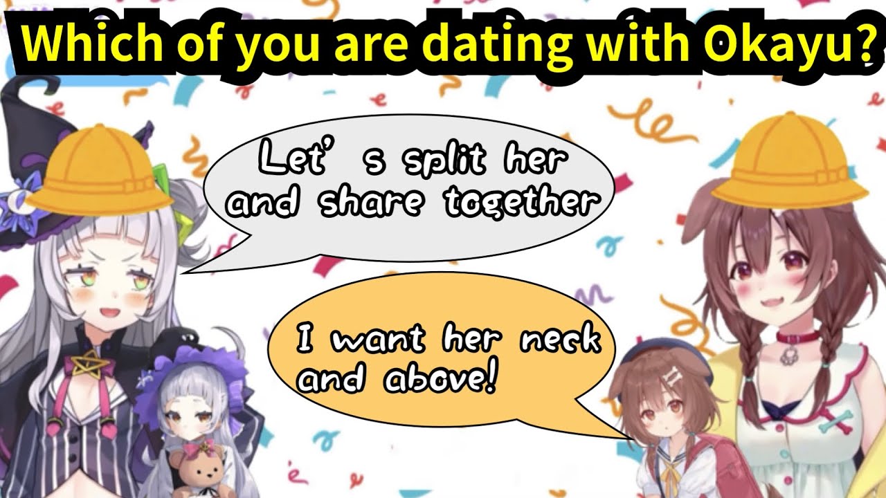 【ENG SUB】Korone and Shion fighting over Okayu gone insane