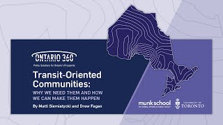 ON360   Transit-Oriented Communities