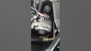 Alternator internal short and spark