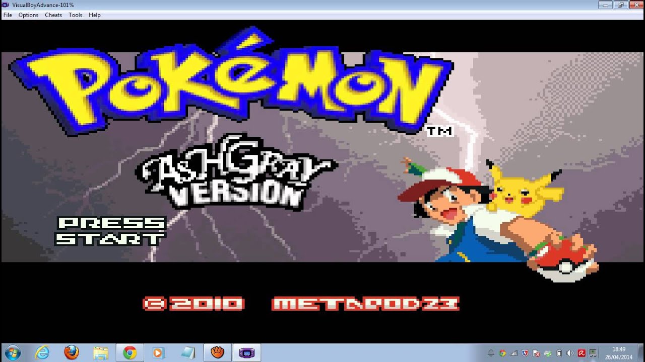 jogo : http://www.4shared.com/zip/tXi8zp09/Pokemon_-_Ash_GrayGBA.html?emula...