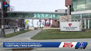 'I certainly was surprised': NU President Dr. Jeffrey Gold on Clarkson Health buy out