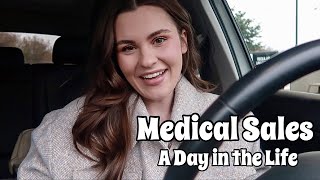 A DAY IN THE LIFE OF A MEDICAL SALES REP | Breaking into the Industry, Sales Tips, Traveling Alone