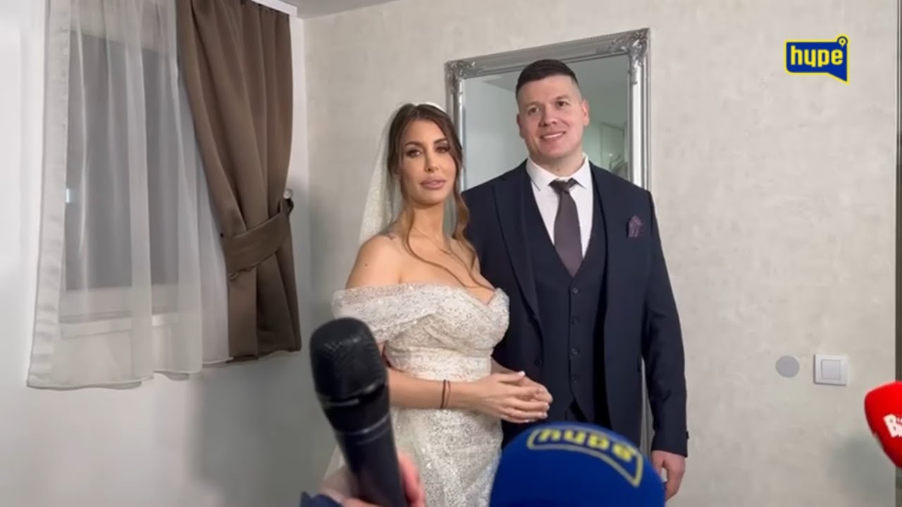 Mladenci nikad lepši! Sloba se oženio drugi put! Jelena sija kao dijamant!