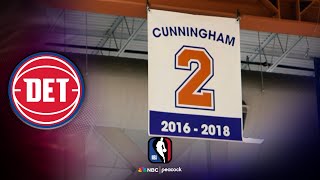 Cade Cunningham has jersey retired by Bowie High School | NBA on NBC News