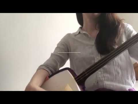 Shamisen singer sung  ADELE 's song ,"HELLO" .