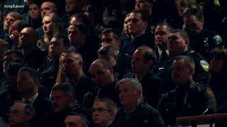 Honoring Deputy McCartney: Judy Mersky, Aunt, reads eulogy