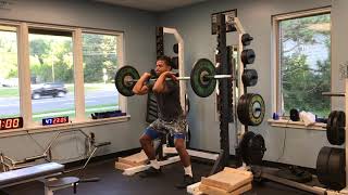 Raw Strength: Eccentric Isometric Front Squat