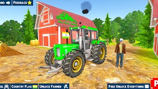 Real Tractor Simulator Game 🚜 | Farming Simulator Gameplay with Indian Tractor & Village Life screenshot 1
