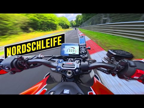I rode my brand new HONDA HORNET on the NORDSCHLEIFE. (FIRST TIME ON THE TRACK!)