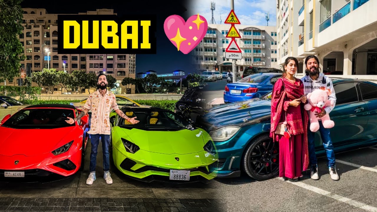 Finally Dubai Jaaney Ka Final Hogaya Iqra Se Milney Aur Apni New Supercar Lambo Ke Liye 😍