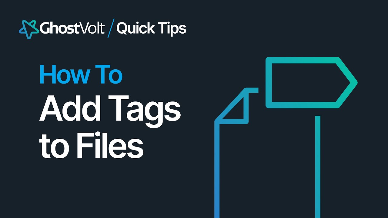 Adding Tags to Files - YouTube
