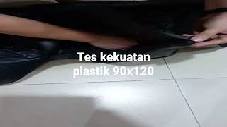 tes kekuatan plastik 90x120