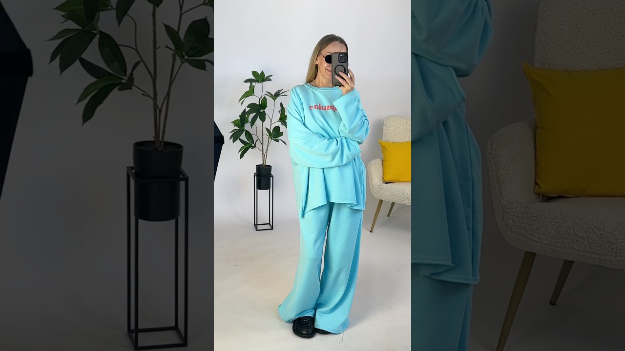 Костюм HYPERSIZE в кольорі тіффані