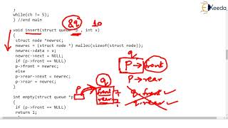 Linear Queue using Link List Part 3 | Stack and Queue | Data Structure Using C