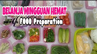 BELANJA MINGGUAN HEMAT DAN CARA PENYIMPANANYA TERBARU 2020