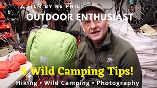 5 Wild Camping Tips for Beginner's | Wild Camping