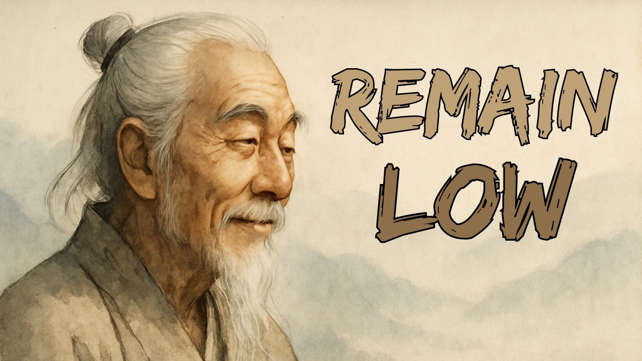 Remain Low, And All Things Gather — Lao Tzu