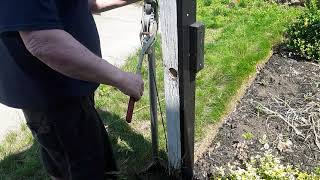 fence post puller