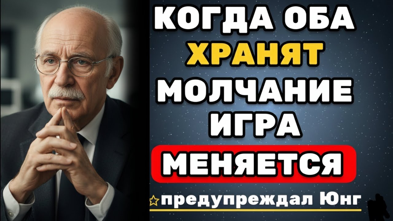 Когда оба МОЛЧАТ… Карл Юнг объяснил, КТО ПРОИГРАЕТ навсегда