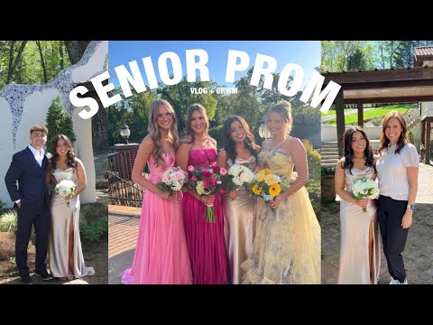 SENIOR PROM 2024 | grwm & vlog