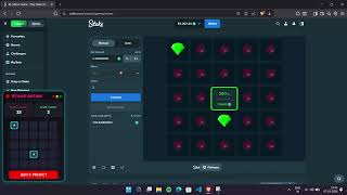 Using #stake mines predictor bot to make 1000$ bets | 100% Accuracy