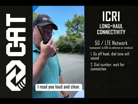 Radio Interoperability via Starlink & 5G | C-AT ICRI Demo