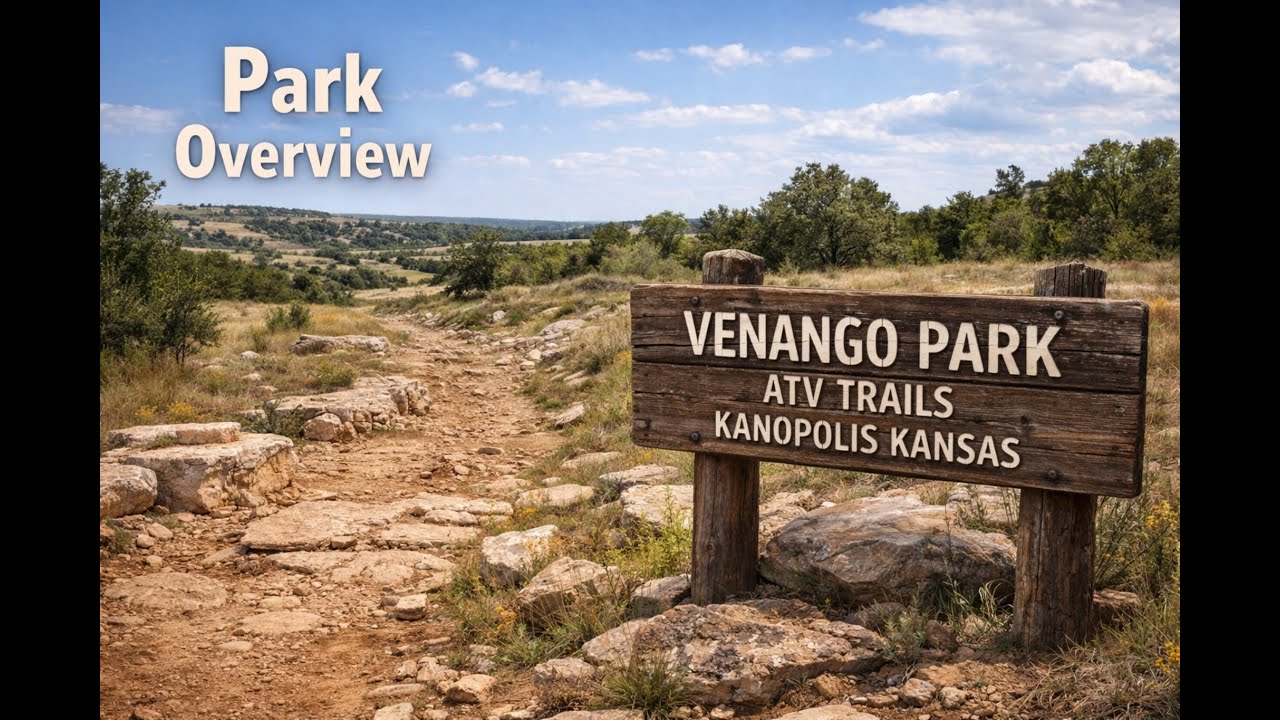 Off Road Park Overview Venango Park ATV Trails Kanopolis Kansas