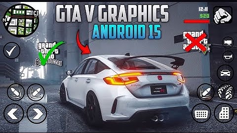 GTA SA Android: GTA 5 Graphics Mod V9 Ultra HD! Modpack - Supported Upto Android 15