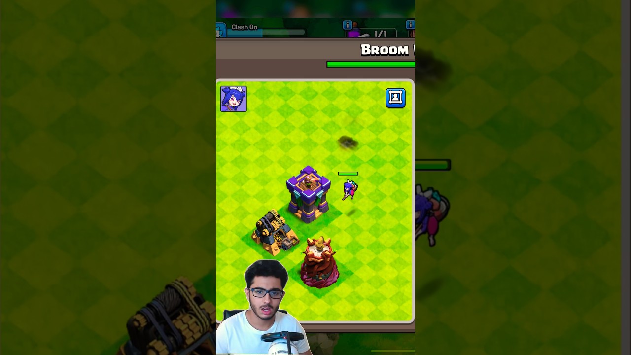 Broom Witch 🤡 Clash Of Clans 