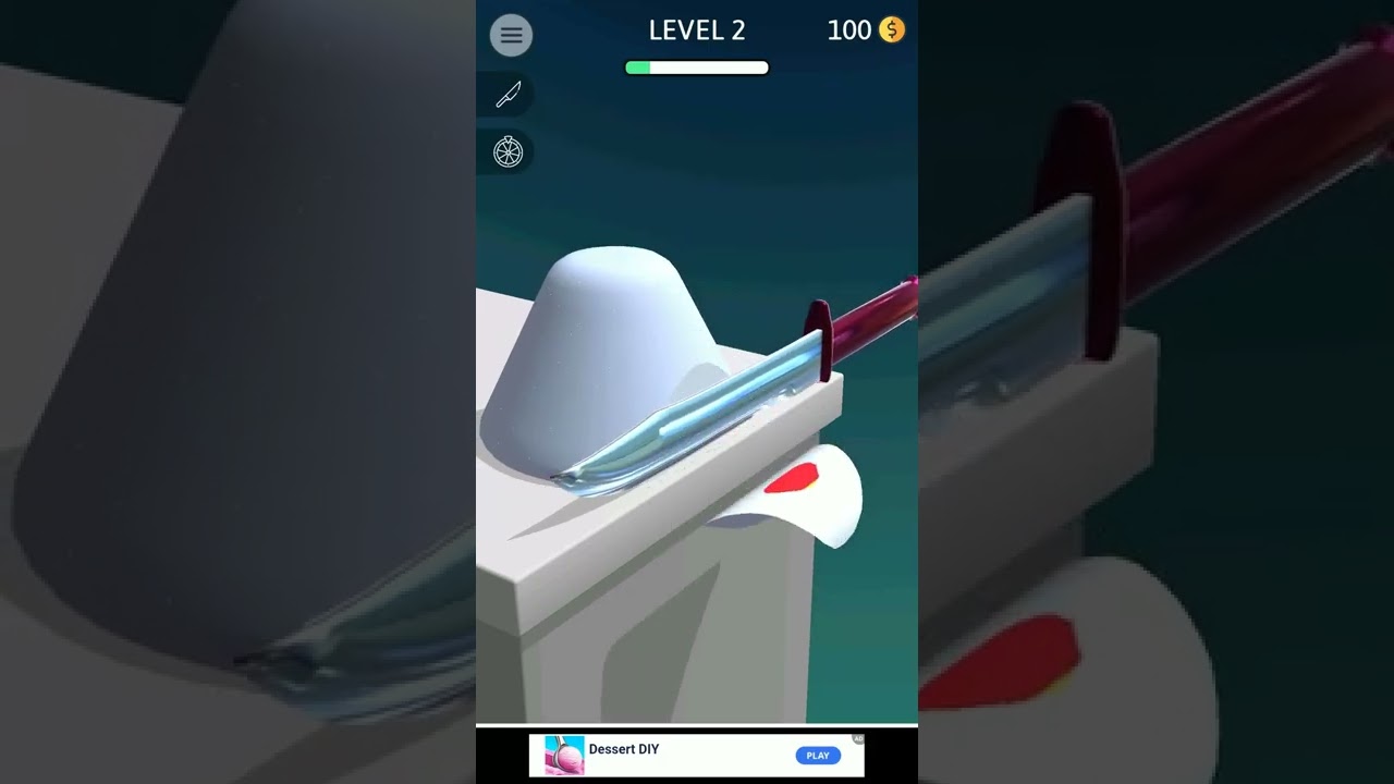 ASMR Slicing Clay Sand Game 