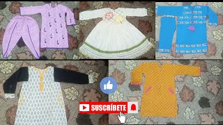 Baby Girl Dress Design \ Summer Dress Design \ Latest 6 To 9 Years Girls Dress Design