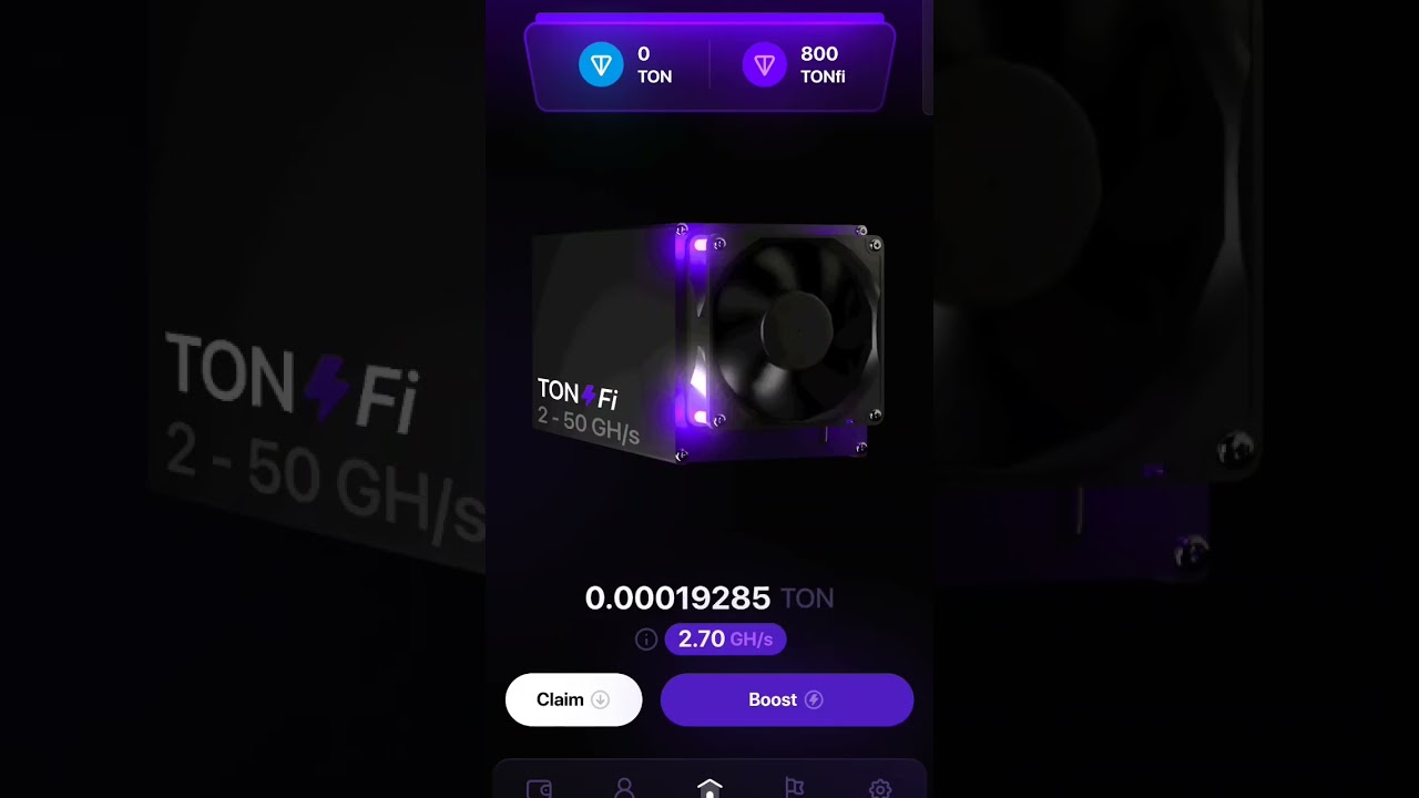 Tonfi new instent payment telegram bot. Free ton . 
