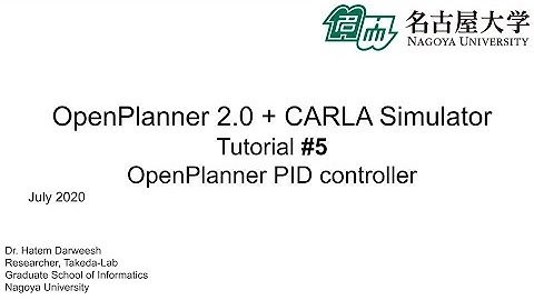 OpenPlanner 2.0 + CARLA Simulator Tutorial #5