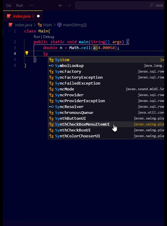 How to use math ceil in java quick tips java shorts youtube