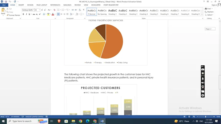 Word Module 7 SAM Project 1a | Washburn Home Health Care | New Perspectives #newperspectives