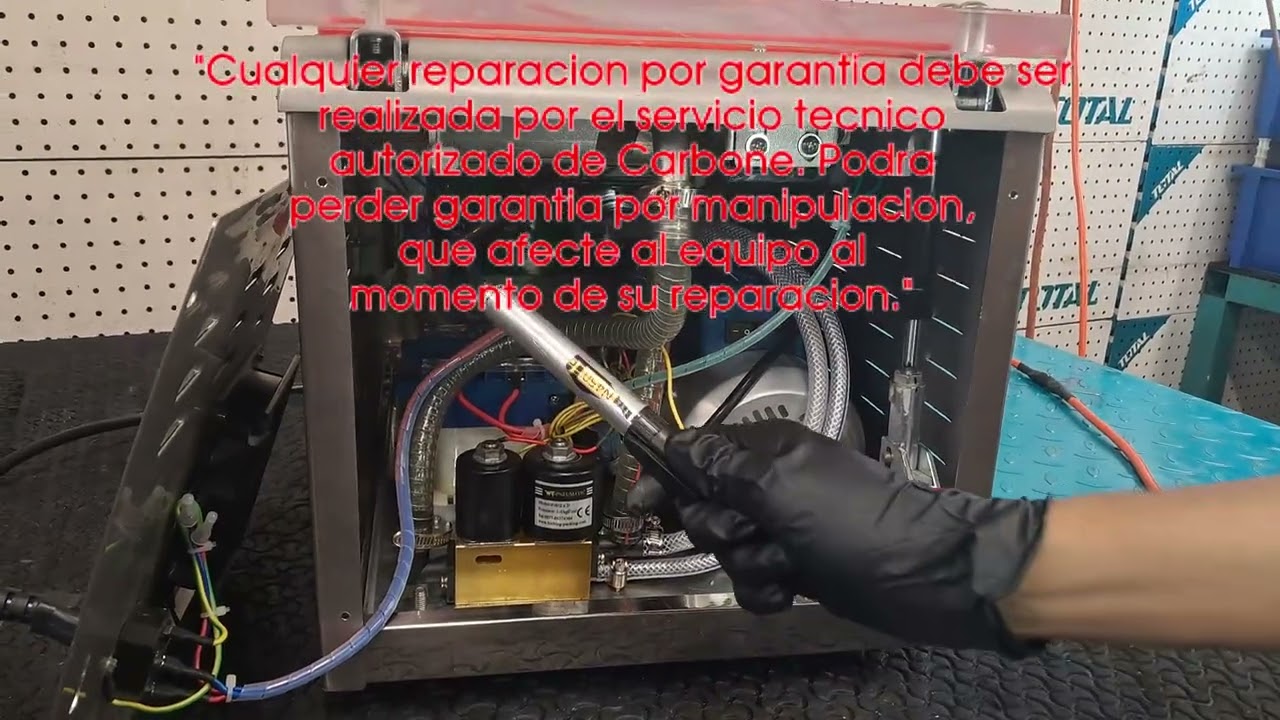 Por qué mi máquina de sellar / empacar al vacío no está realizando el vacío. Código: SK42.1