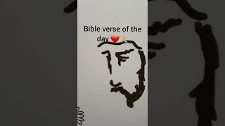 Drawing Jesus(Bible verse explanation in the comments) #art #jesus #love #faithart #christianartists