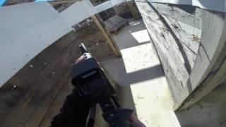 OK Corral shoothouse w/suppressed AR15 + Fostech Echo trigger #2