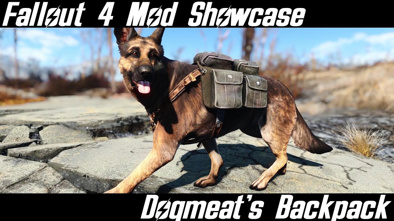 Dogmeat S Backpack At Fallout 4 Nexus Mods And Community