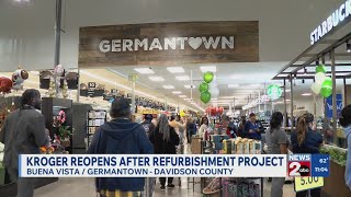 Renovated Kroger reopens in Germantown