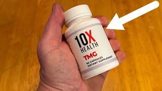 10X Health TMG - #Trimethylglycine #Supplement Liver Support, Heart Wellness, Energy, Homocysteine