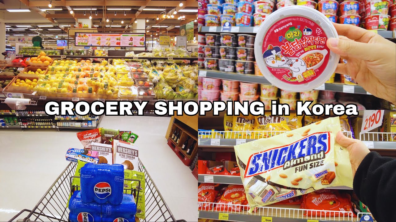 Grocery Shopping in Korea | Winter Stock | Grocery Food with Prices | Shopping in Korea