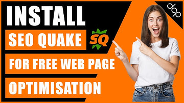 How to install SEO Quake Chrome plugin for website SEO optimisation - Free website optimization tool