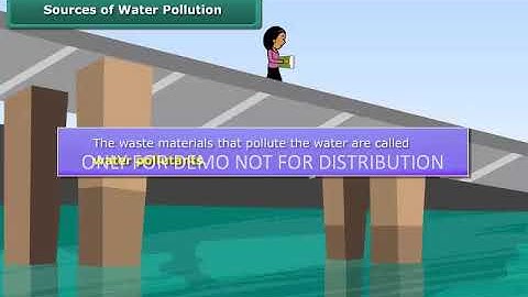 Class 8 ( science) topic :- water pollution