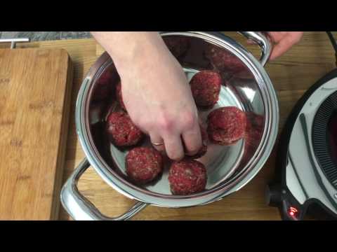 AMC Frikadellen ohne Fett gebacken in 8 Minuten
