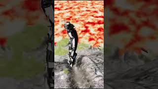 Cars vs Giant Lava Pit – BeamNG.drive