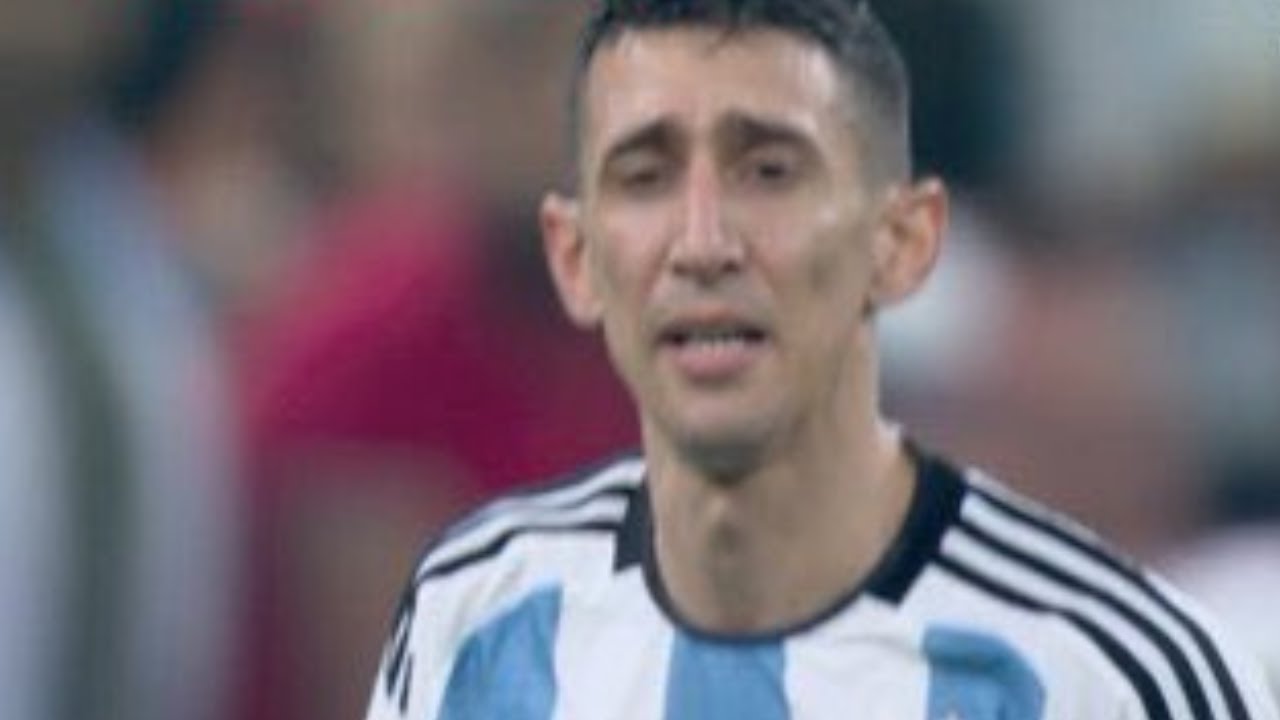 Ángel Di María CRYING after SCORING GOAL vs France vs Argentina World