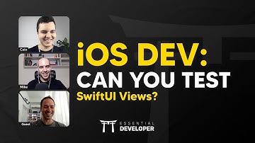 iOS DEV: Can you test SwiftUI Views? | ED Clips