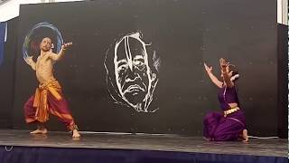 Choreographed by rama vaidyanathan this is a song in praise of the
deity whose right side body shiva, and left parvati. represen...