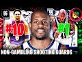 Ranking the top 10 best nongambling shooting guards in nba 2k24 myteam